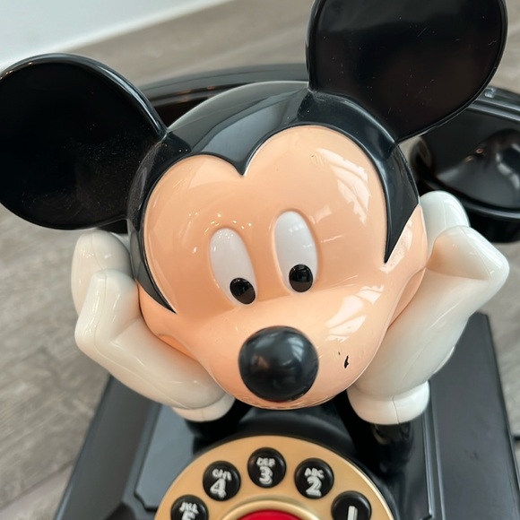 Vintage Mickey Mouse Disney Animated Rotary landline Home Phone - Picture 10 of 13